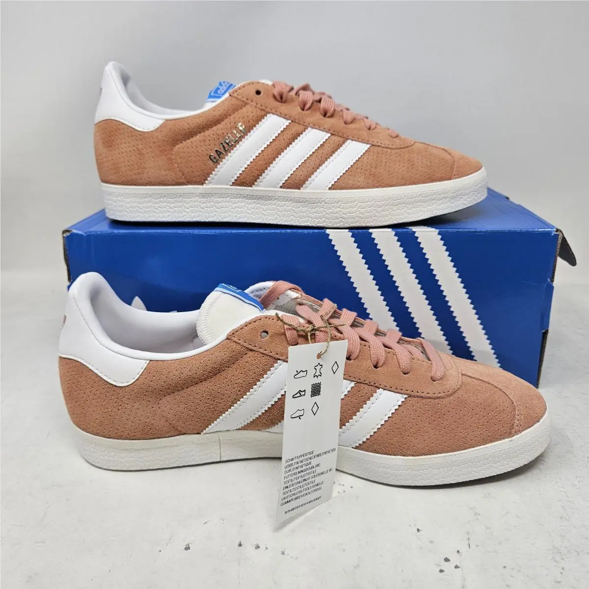 Adidas shoes - Gazelle Wonder Clay - Gazelle Wonder Clay - IG6213 - Wonder Clay / White (UPC: 196471624903) 0