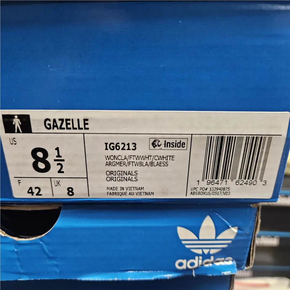 Adidas shoes - Gazelle Wonder Clay - Gazelle Wonder Clay - IG6213 - Wonder Clay / White (UPC: 196471624903) 4