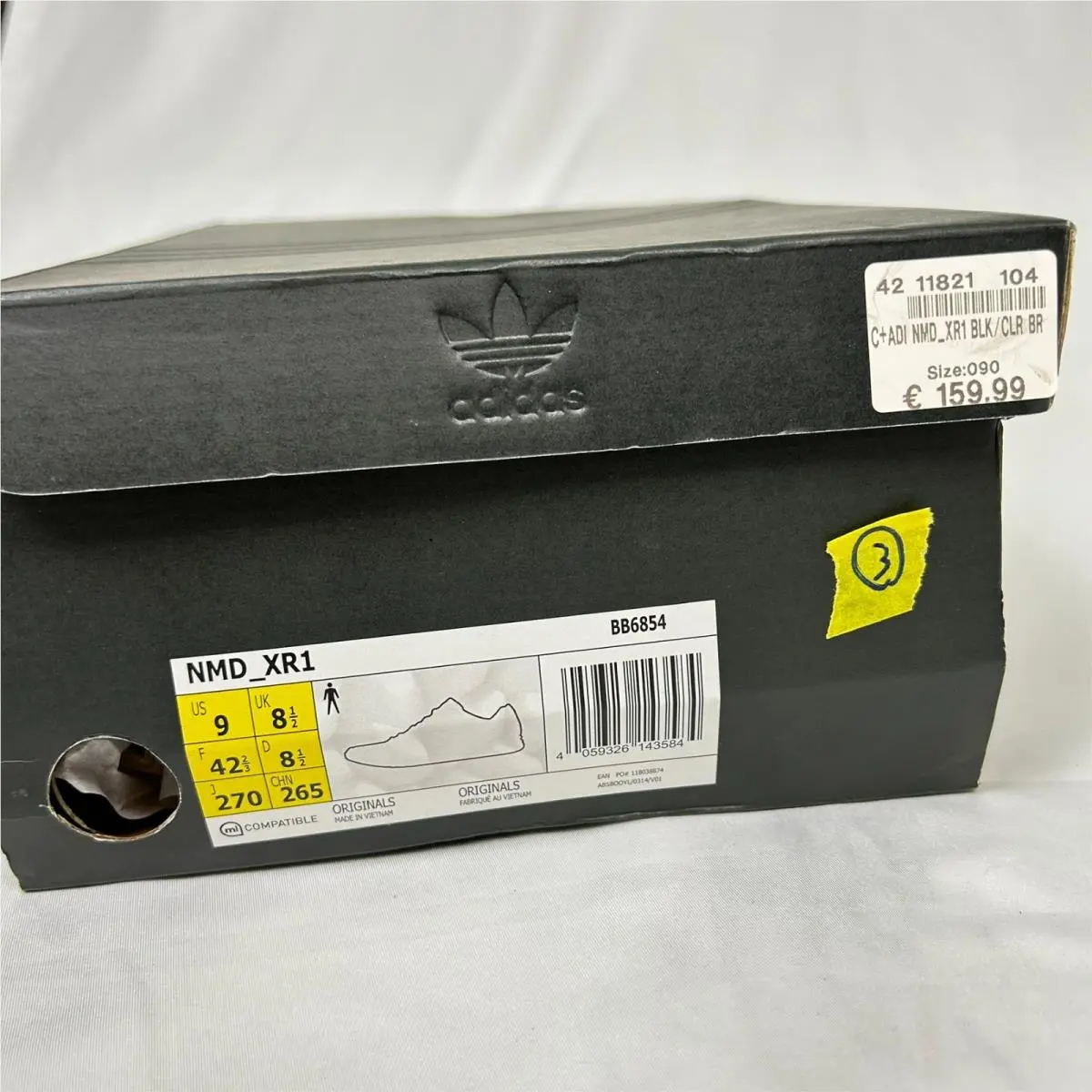 Adidas shoes - adidas NMD XR1 - NMD - BB6854 - Black 4