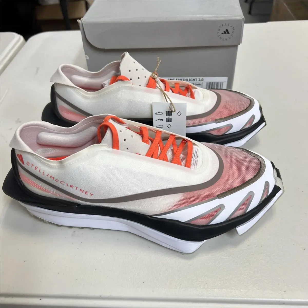 Adidas shoes - adidas Stella Mccartney Earthlight 2.0 Lace Up - IF8058 - White 0
