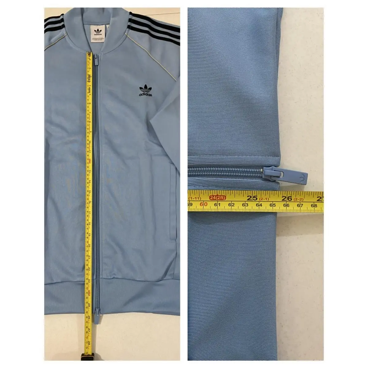 Adidas clothing - Ash Blue White 8