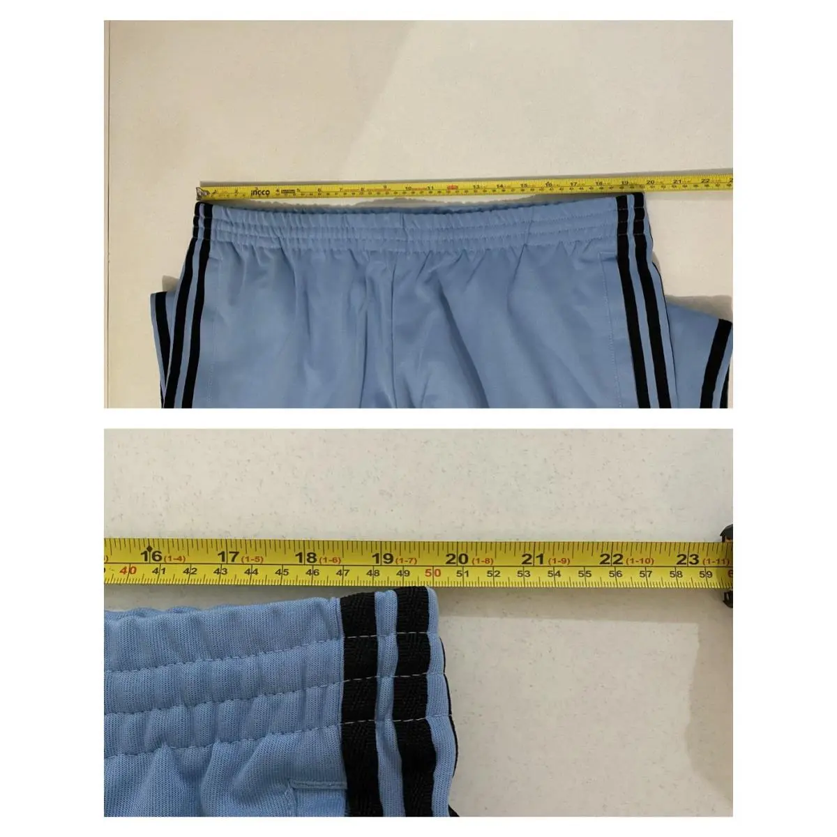 Adidas clothing - Ash Blue White 9