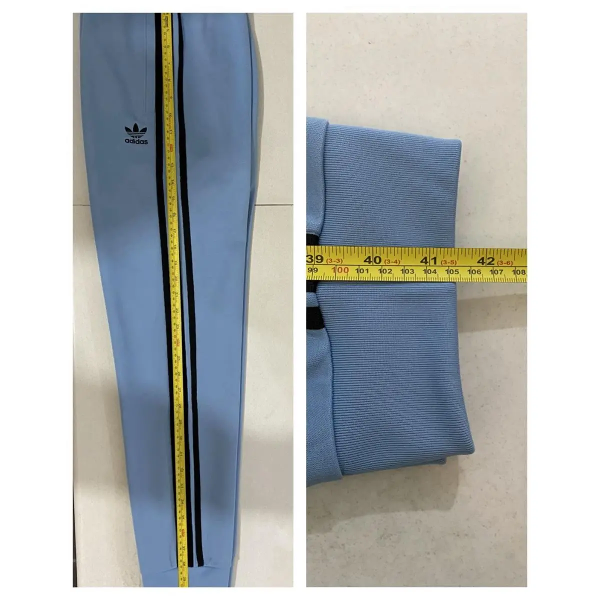 Adidas clothing - Ash Blue White 10