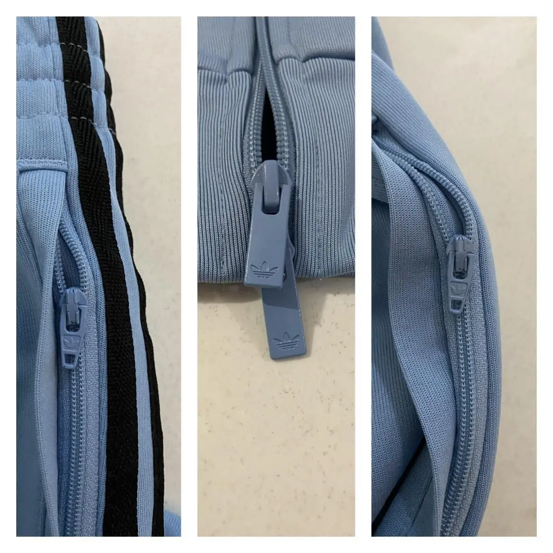 Adidas clothing - Ash Blue White 4