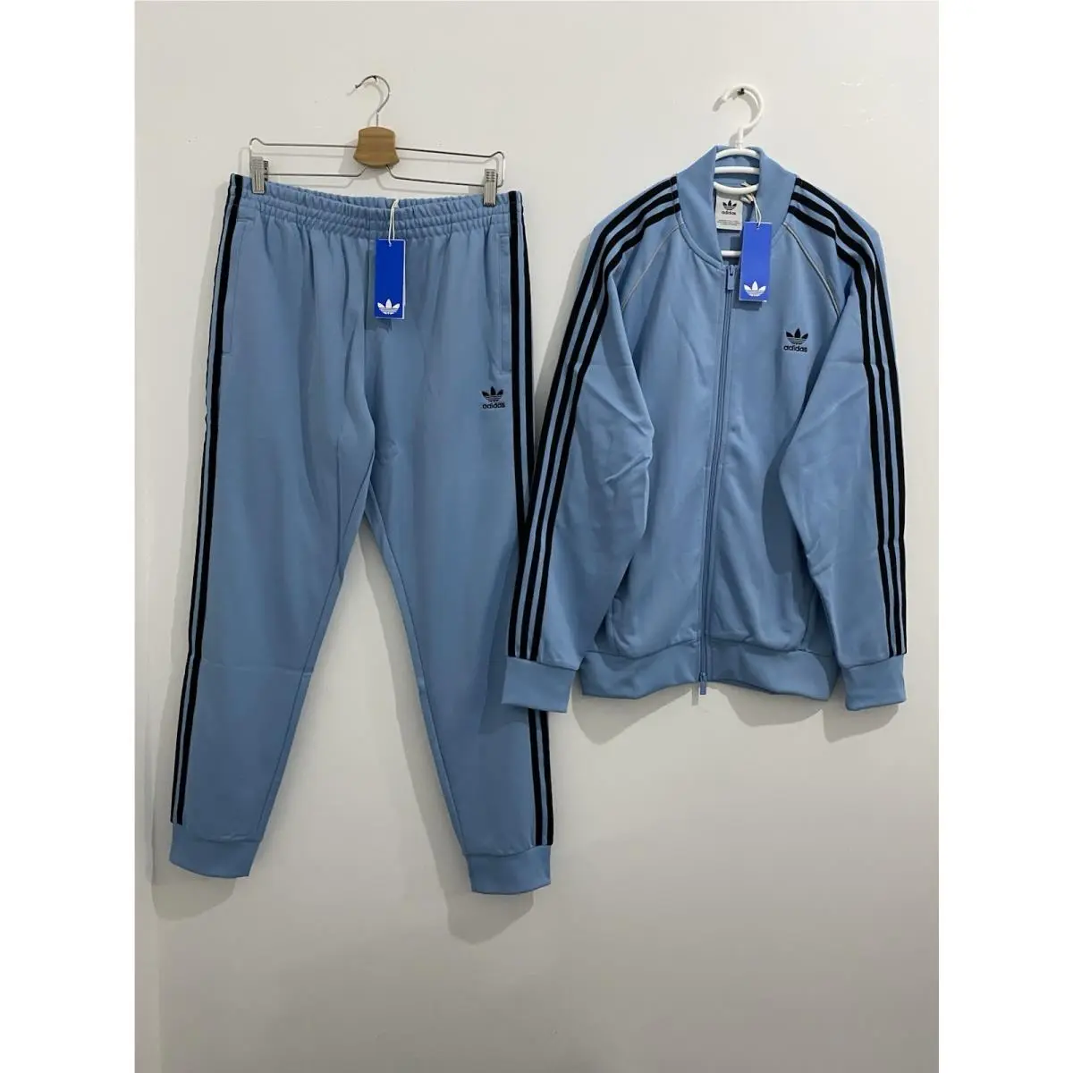 Adidas clothing - Ash Blue White 0