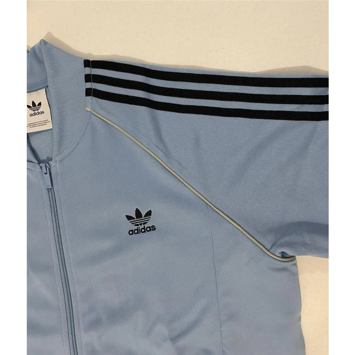 Adidas clothing - Ash Blue White 2