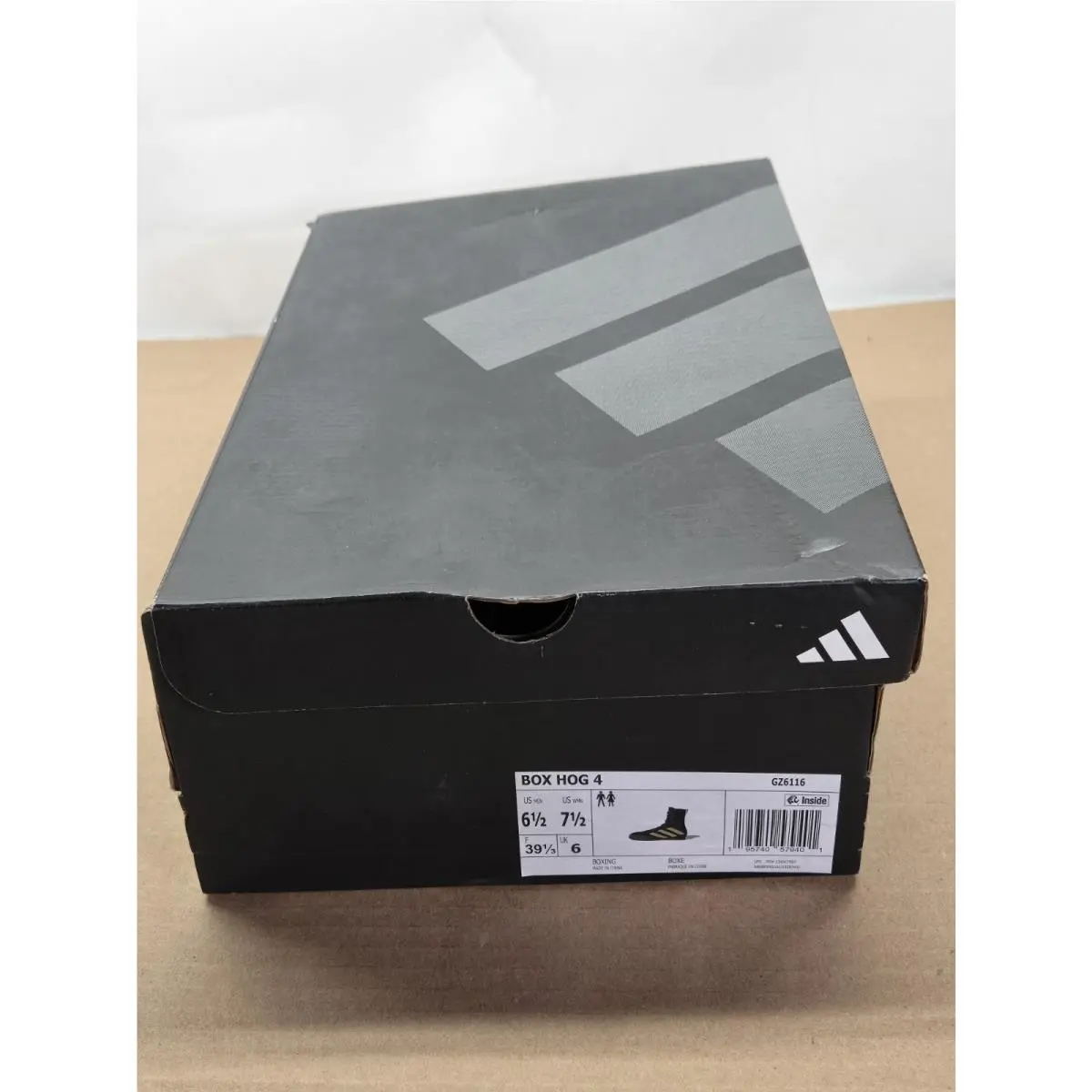 Adidas shoes - Box Hog 4 - Box Hog - GZ6116 - Core Black/Gold Metallic/Grey Six 4