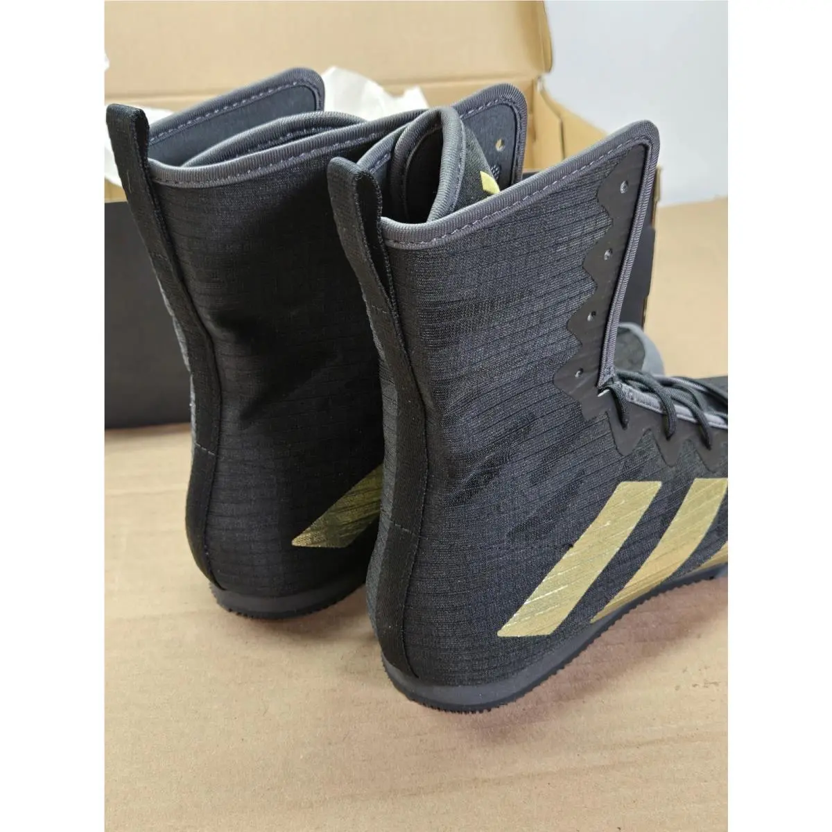 Adidas shoes - Box Hog 4 - Box Hog - GZ6116 - Core Black/Gold Metallic/Grey Six 5