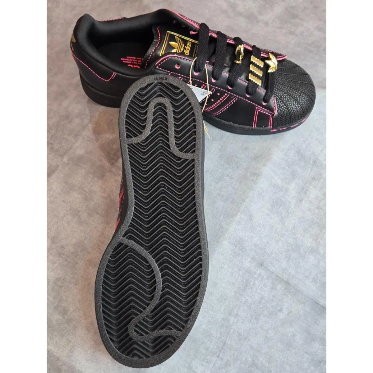 Adidas shoes - adidas Superstar - Superstar - JS1380 - Black 4