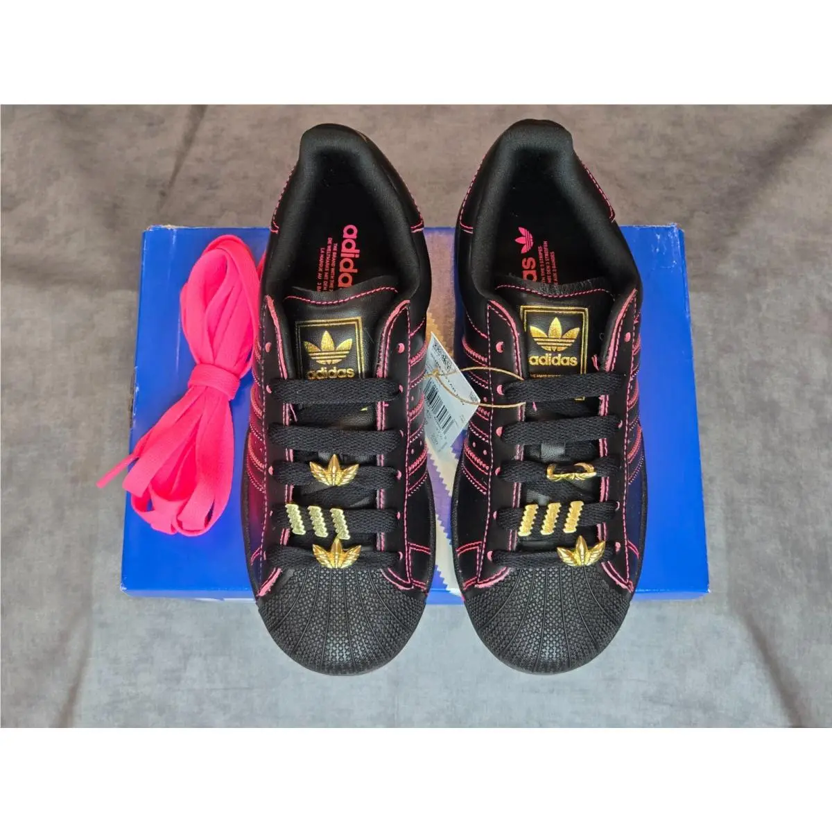 Adidas shoes - adidas Superstar - Superstar - JS1380 - Black 0