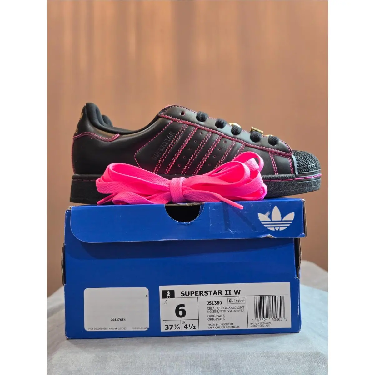 Adidas shoes - adidas Superstar - Superstar - JS1380 - Black 1