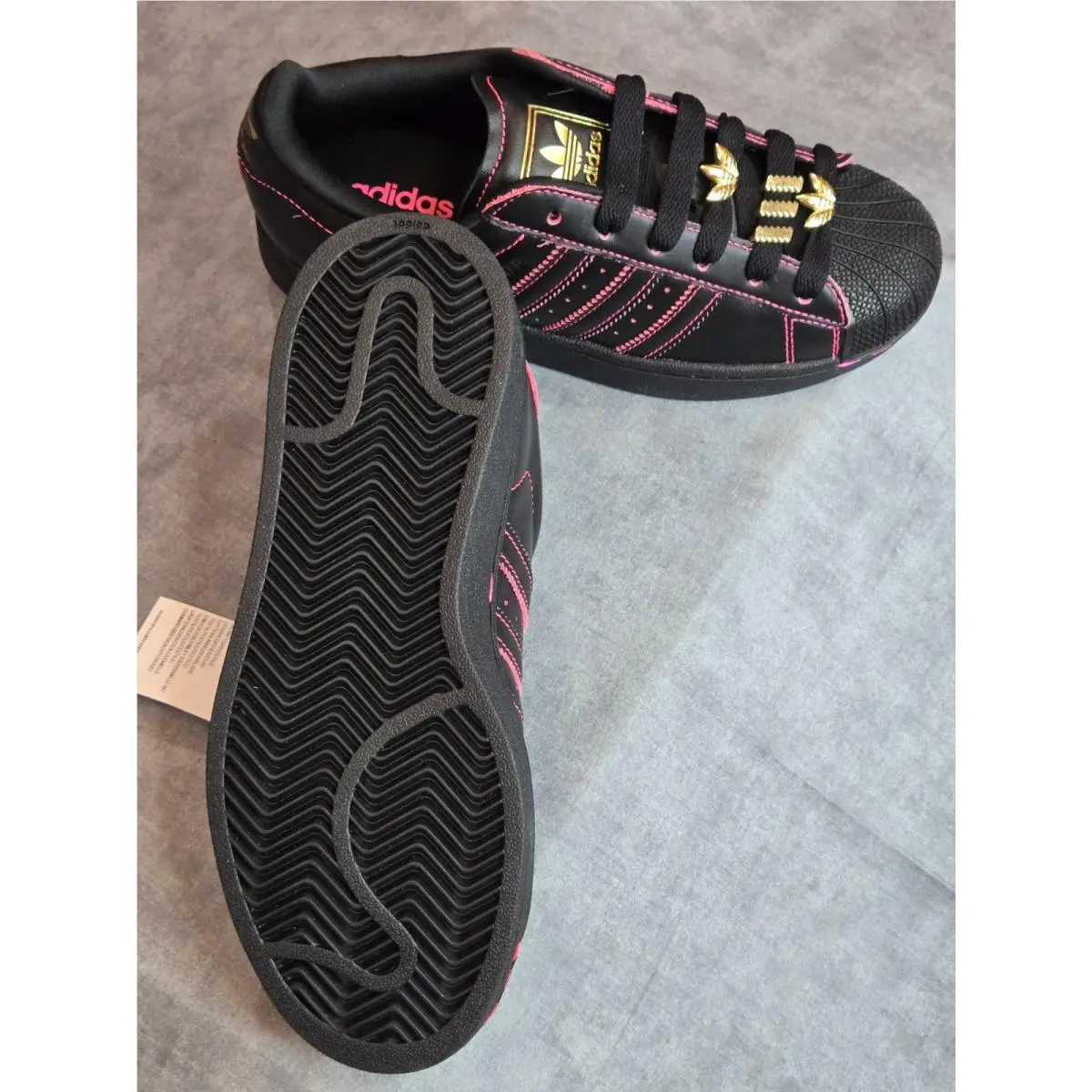 Adidas shoes - adidas Superstar - Superstar - JS1380 - Black 5