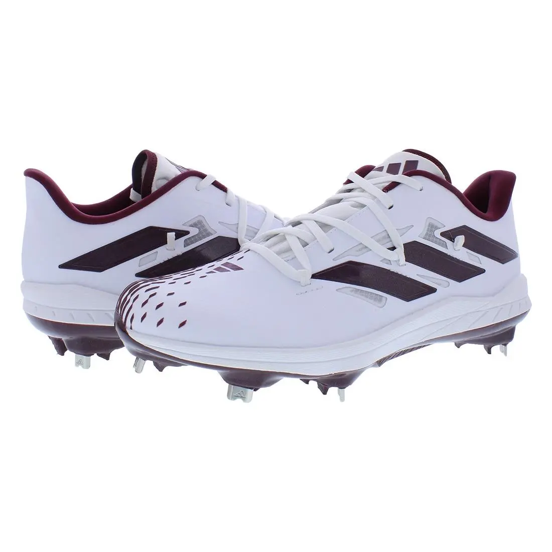 Adidas shoes - White/Team Maroon/White, Main: White (UPC: 196467182752) 0