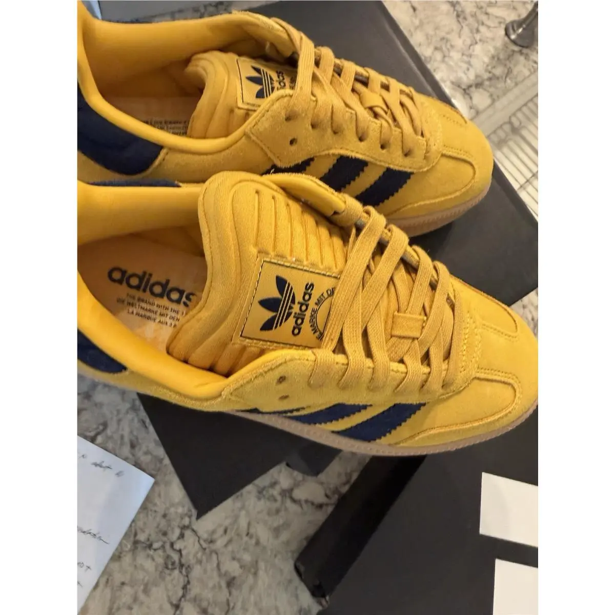 Adidas shoes - adidas Samba - Samba - Gold 1