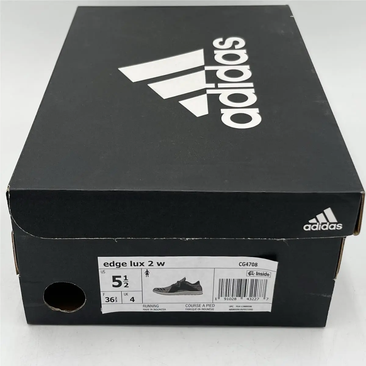 Adidas shoes - adidas Edge Lux 2.0 - Edge Lux - CG4708 - Gray, Black (UPC: 191028432277) 9