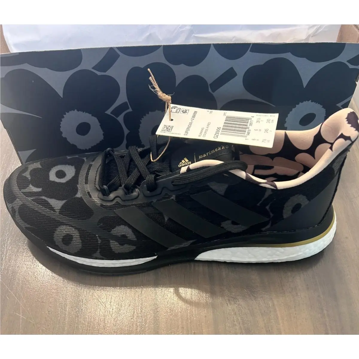 Adidas Supernova X Marimekko Womens 7.5 Sneakers