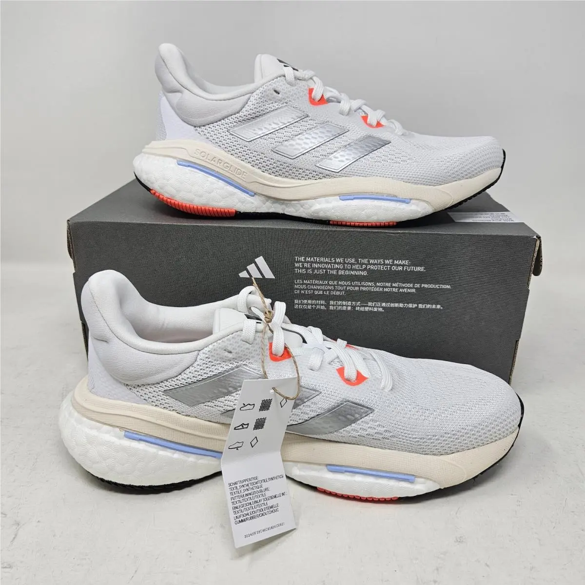 Adidas shoes - Adidas Solarglide 6 - Solarglide - HP7680 - White (UPC: 195747745281) 0