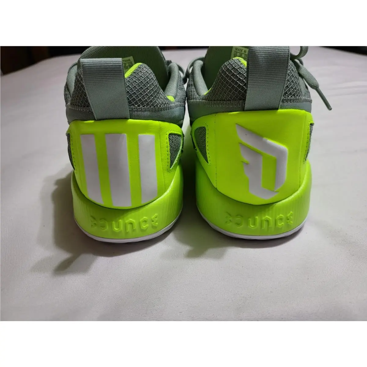 Adidas shoes - Dame Certified 2 - Dame Certified - Lucid Lemon/Cloud White/Silver Green, Main: Green 10