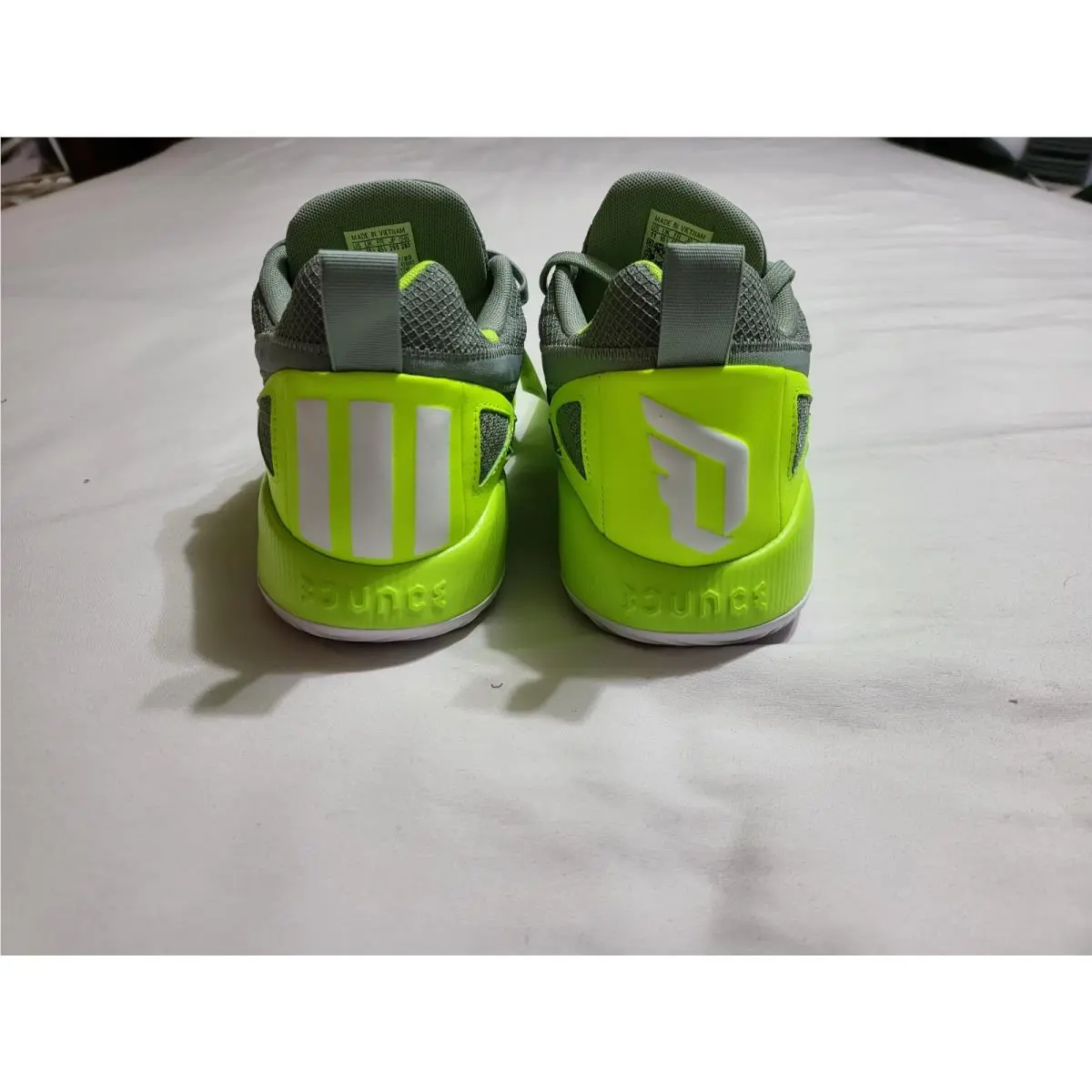 Adidas shoes - Dame Certified 2 - Dame Certified - Lucid Lemon/Cloud White/Silver Green, Main: Green 4