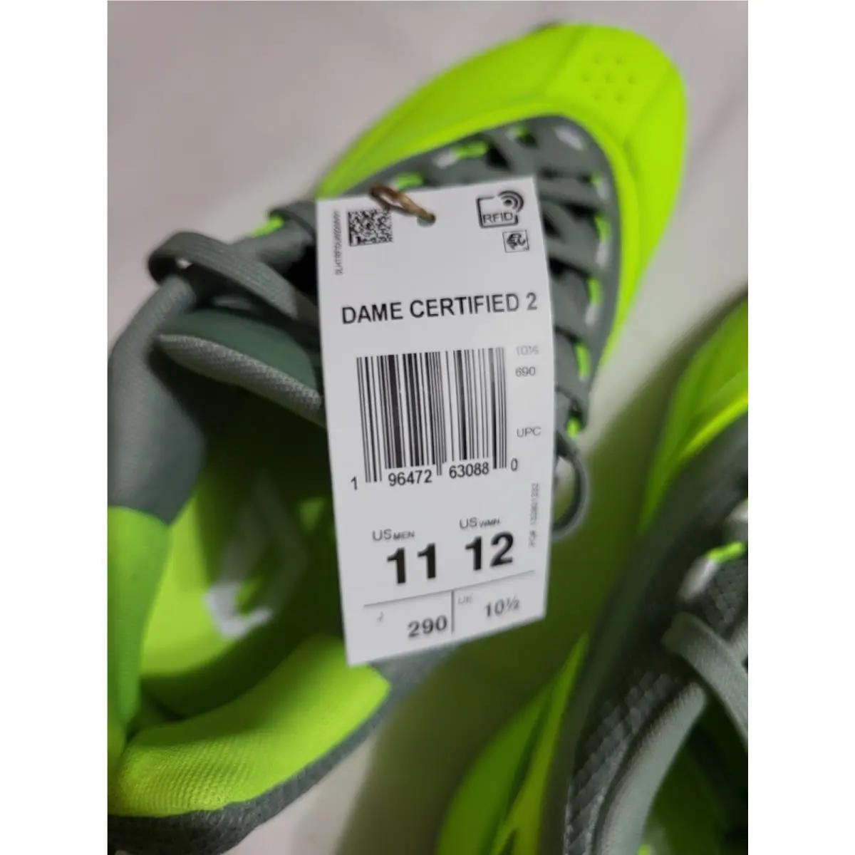 Adidas shoes - Dame Certified 2 - Dame Certified - Lucid Lemon/Cloud White/Silver Green, Main: Green 6