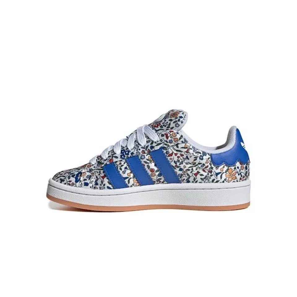 Adidas Originals Campus 00s J Liberty London Blue Floral Youth Shoes JS3805