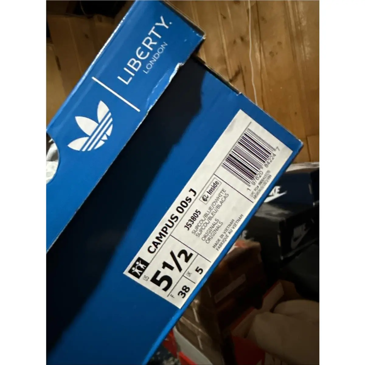 Adidas shoes - adidas Campus 00s - Campus - JS3805 - Blue/Blue/Off White 4