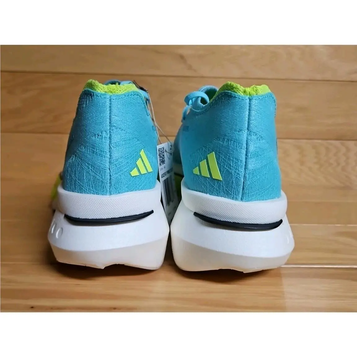 Adidas shoes - adidas Adizero Prime X 3.0 - JR2598 - Blue, Manufacturer: Flash Aqua/Zero Metallic/Lucid Lemon (UPC: 197617966376) 8