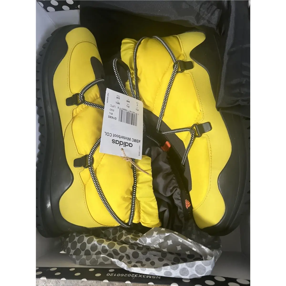 Adidas shoes - ADIDAS BY STELLA MCCARTNEY COLD. RDY WINTER BOOTS - GY4382 - Yellow, Black 18