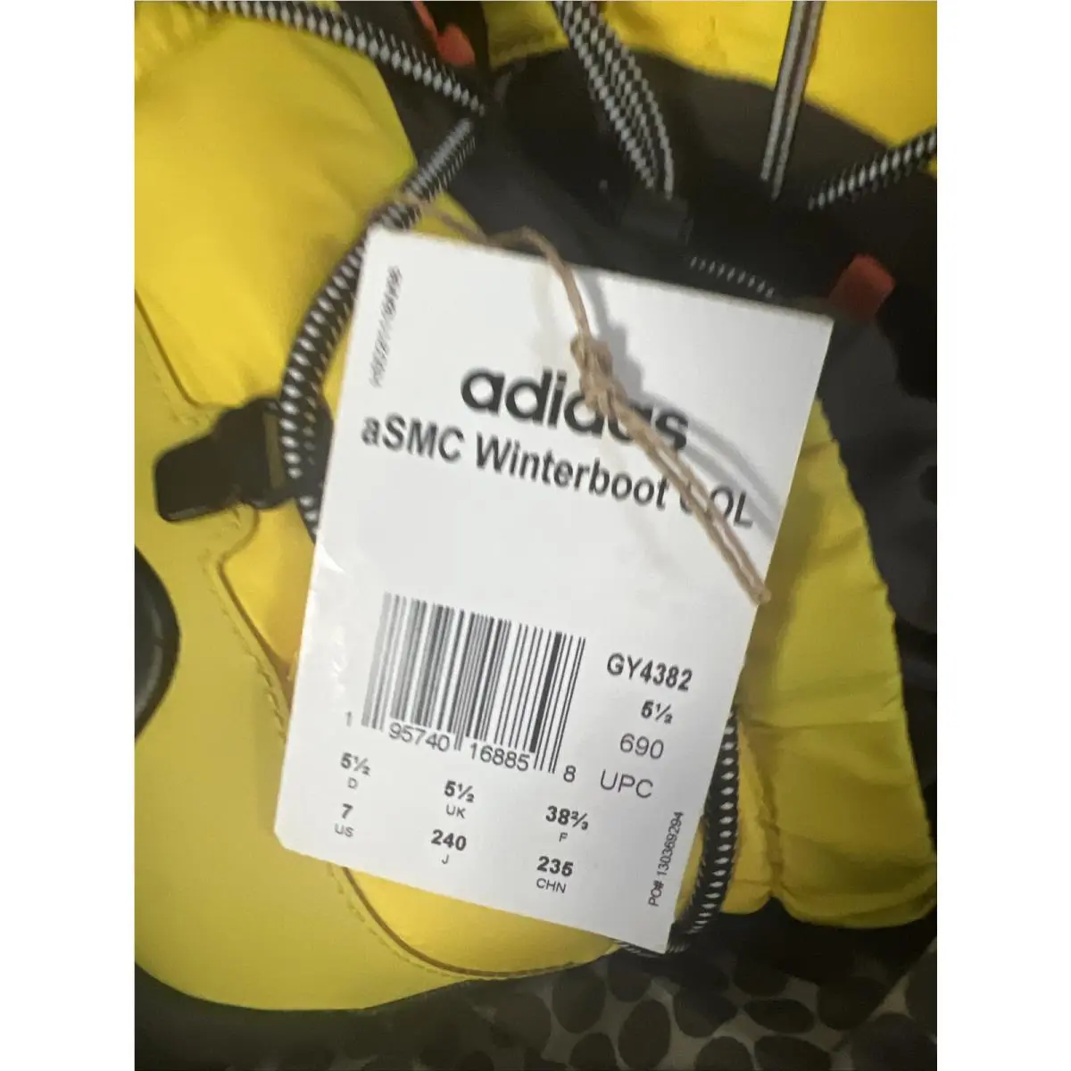 Adidas shoes - ADIDAS BY STELLA MCCARTNEY COLD. RDY WINTER BOOTS - GY4382 - Yellow, Black 19