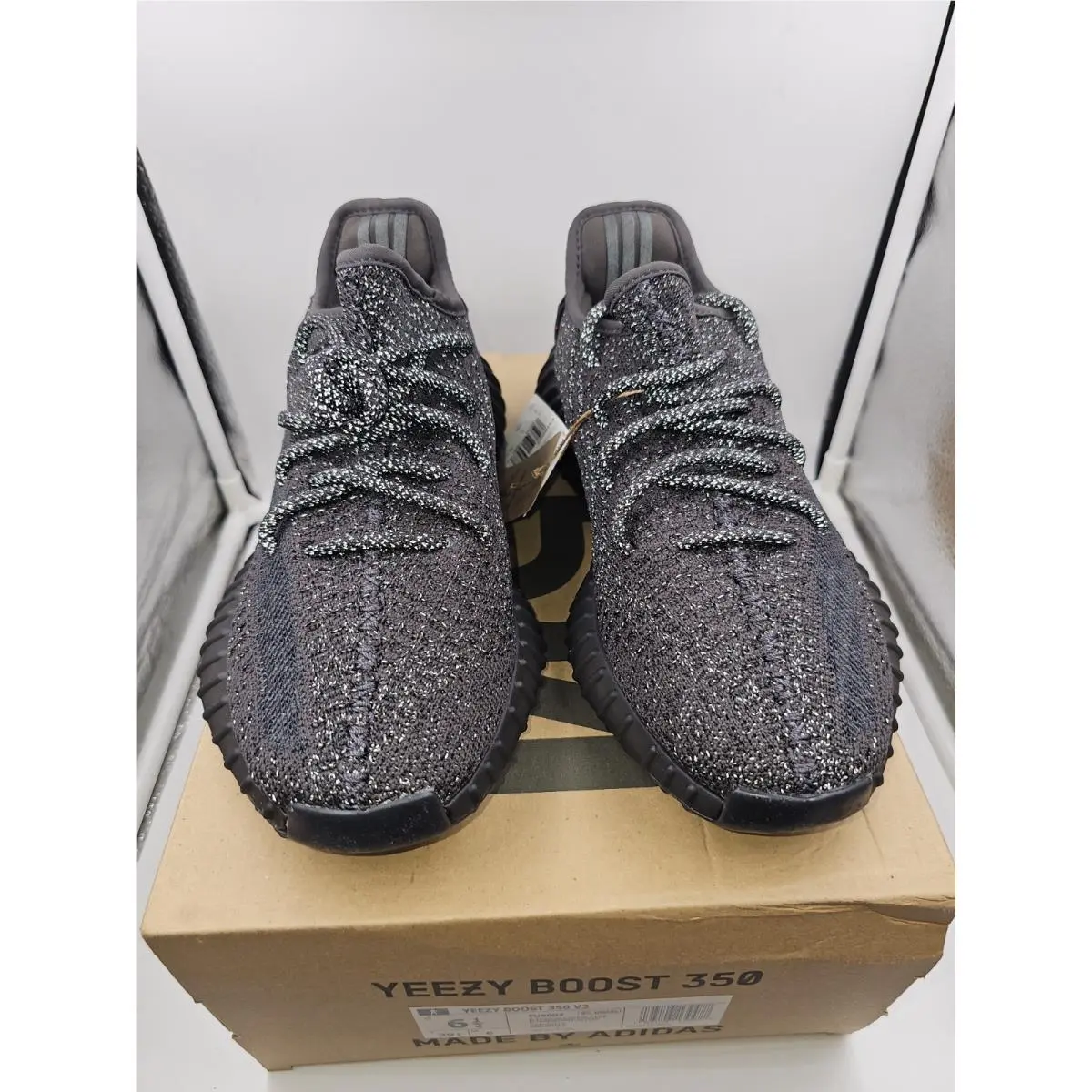 Adidas shoes - adidas Yeezy Boost 350 V2 - FU9007 - Black 2