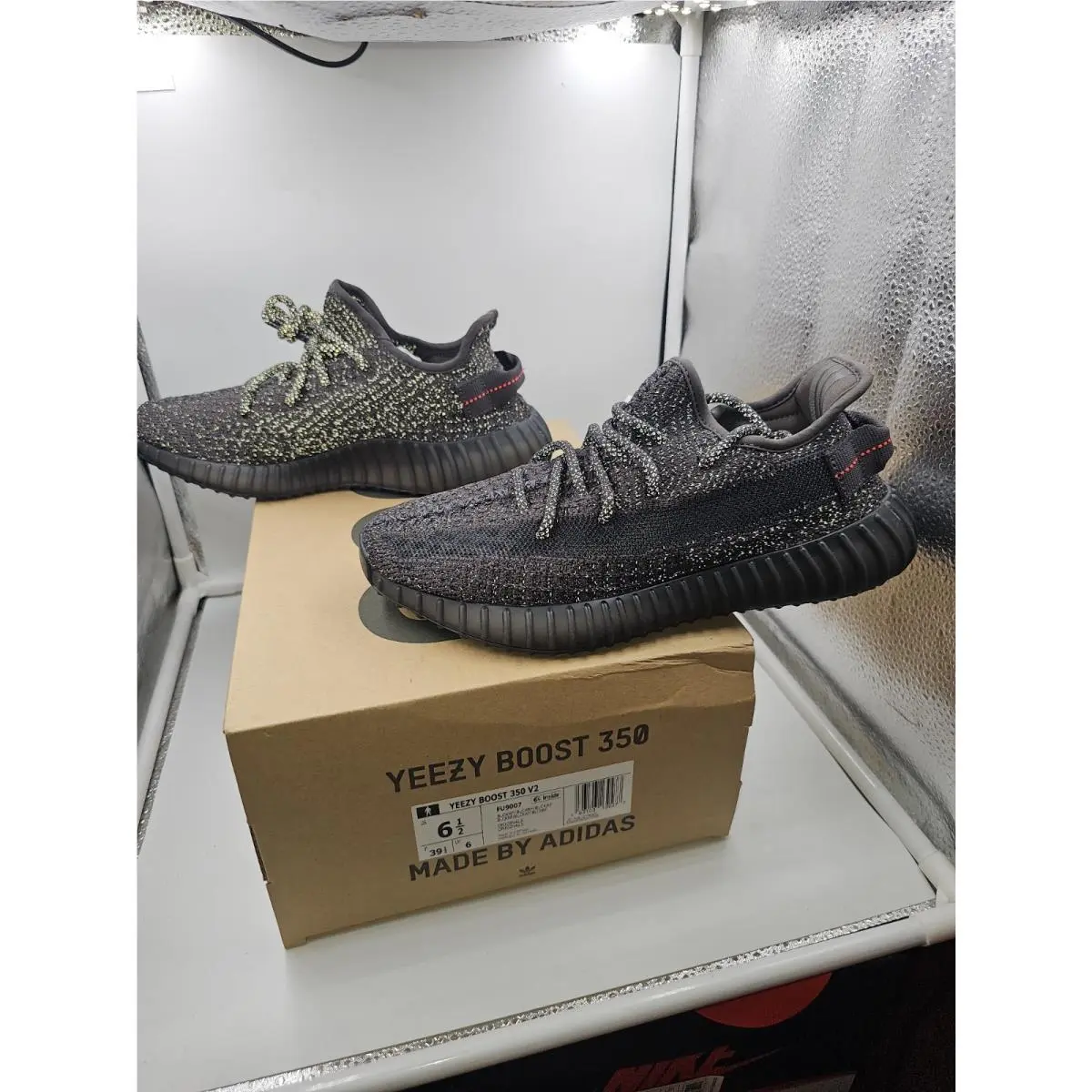 Adidas shoes - adidas Yeezy Boost 350 V2 - FU9007 - Black 0