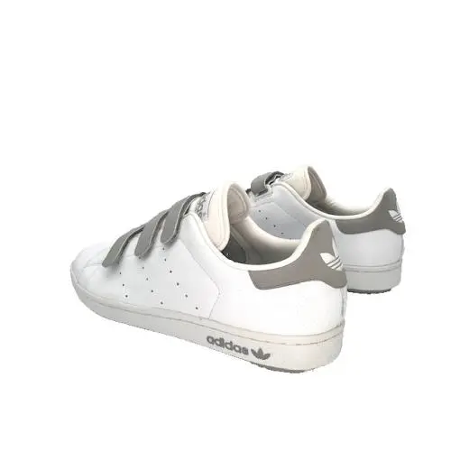 Adidas shoes - adidas Stan Smith 2 - Stan Smith - WHITE/GREY 3 VLCRO -U40- 464955 5