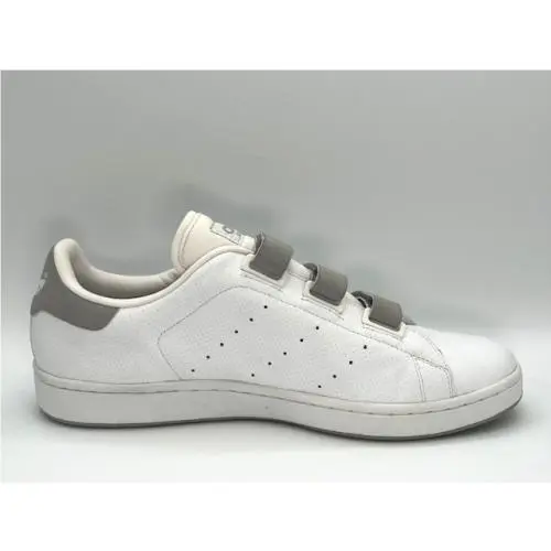 Adidas shoes - adidas Stan Smith 2 - Stan Smith - WHITE/GREY 3 VLCRO -U40- 464955 1