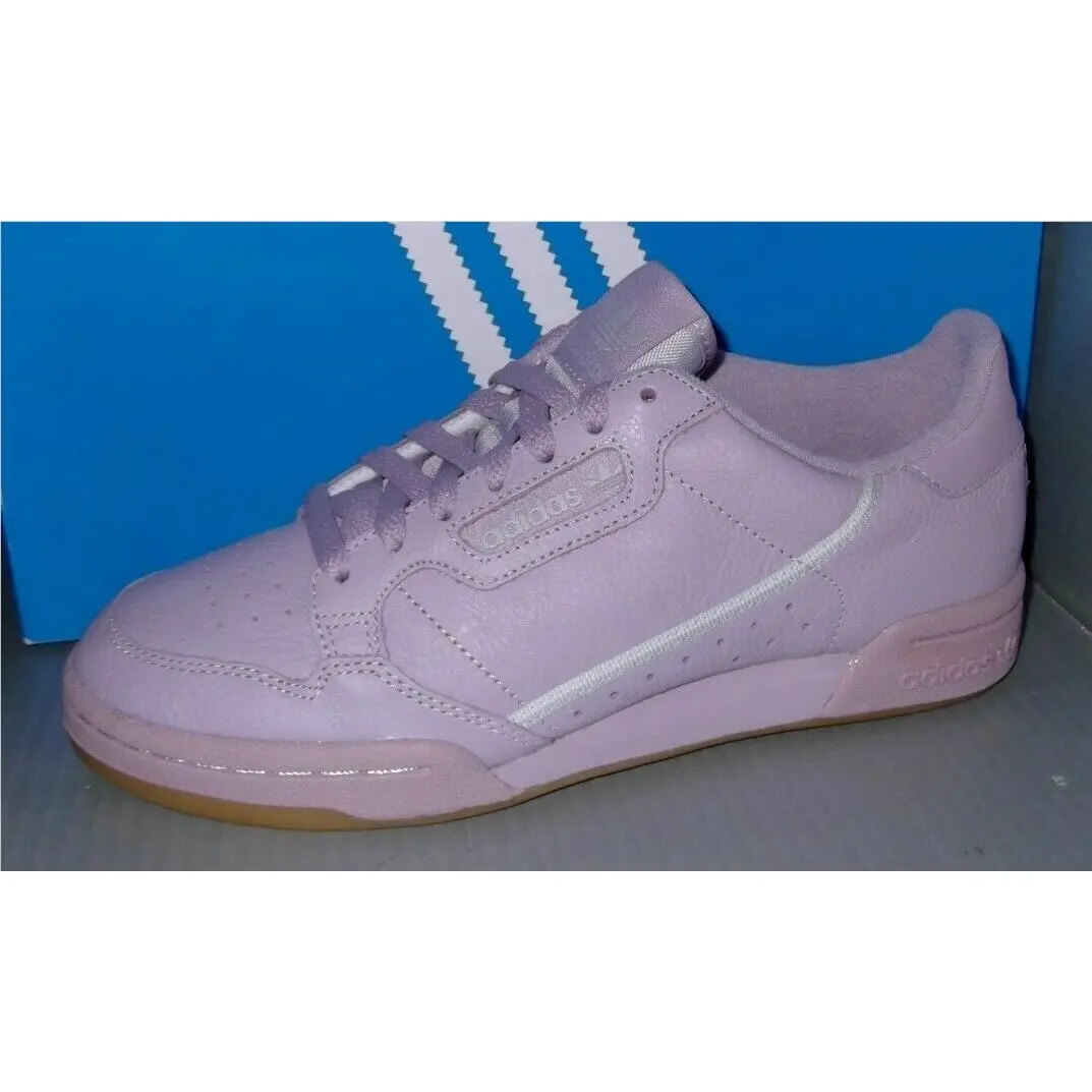Womens Adidas Continental 80 W in Colors Purple Size 8.5