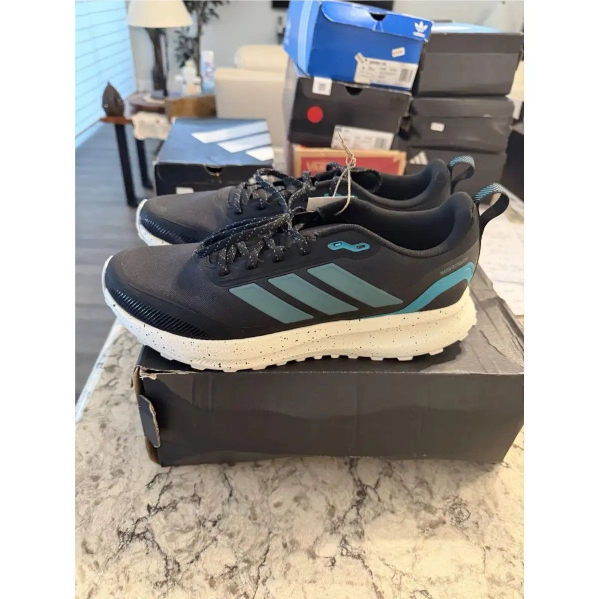 Adidas Run Falcon 5Tr Black Inbox Size Us 10