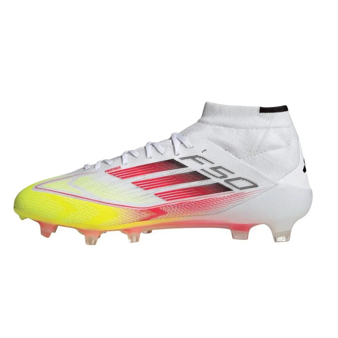 Adidas Adizero F50 Elite Mid FG White Red Soccer Cleats IE1457 Women`s Size 7