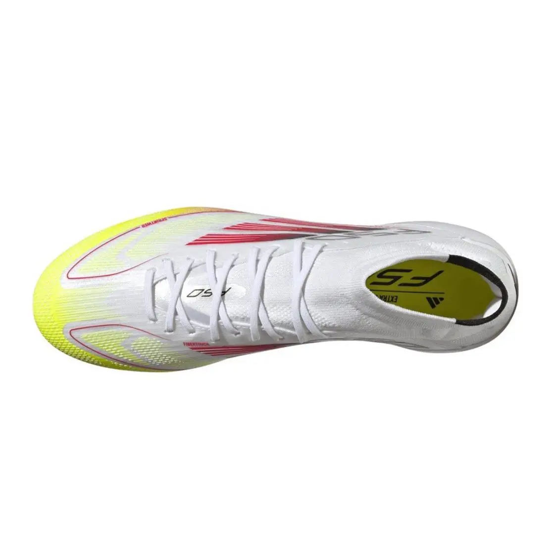 Adidas shoes - Adidas Wmns Adizero F50 Elite Mid FG `Pure Victory Pack` - IE1457 - White 2