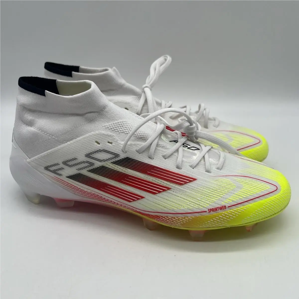 Adidas Adizero F50 Elite FG Mid Pure Victory Pack Womens Size 8 IE1457