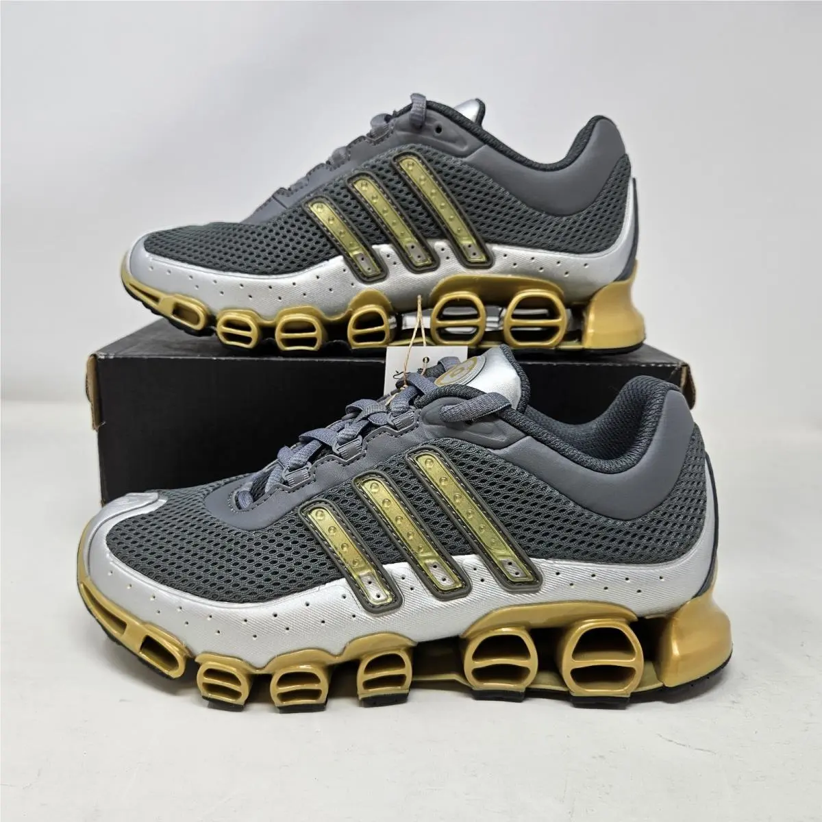 Adidas Megaride `grey` Comfy Athletic Sneakers / IE6531 / Men`s 6 Women`s 7