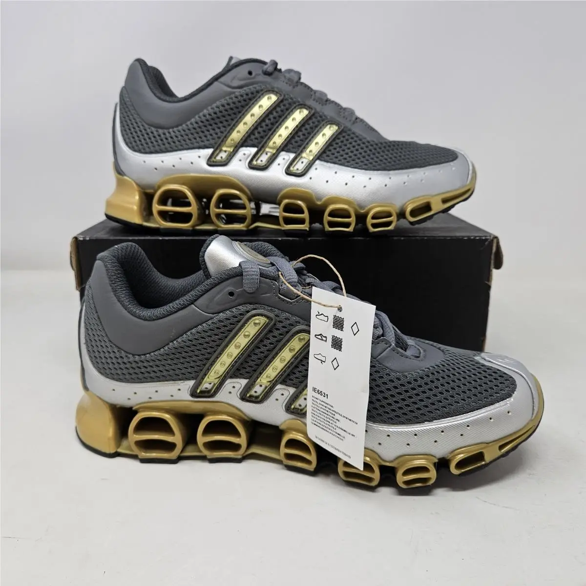 Adidas shoes - adidas Megaride - Megaride - IE6531 - Gold, Grey (UPC: 196478196380) 0