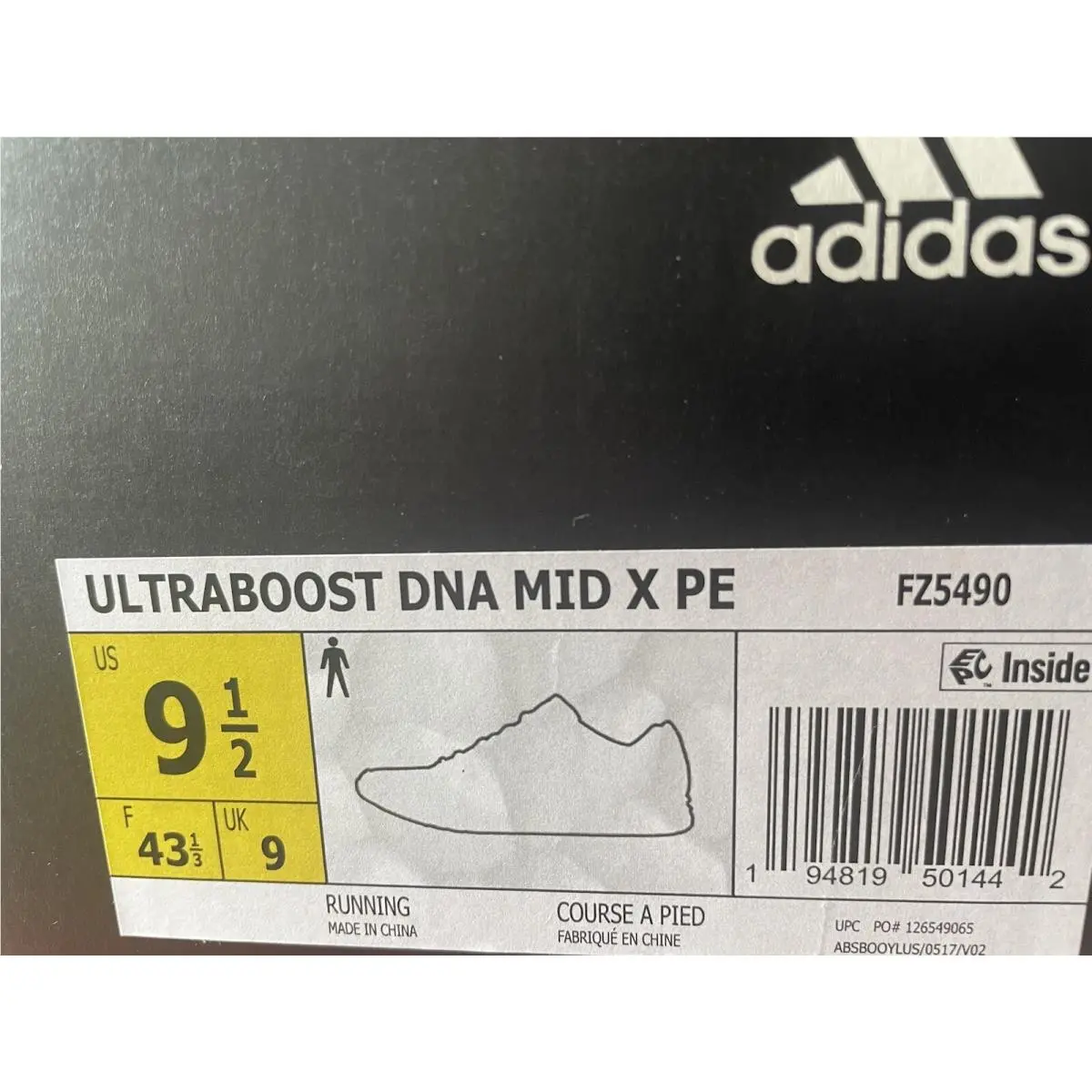 Adidas shoes - adidas UltraBoost DNA - UltraBoost DNA - Fz5490 - Black (UPC: 0194819501336) 10