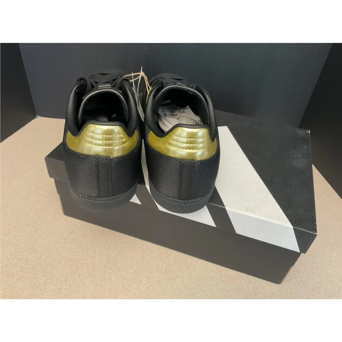 Adidas shoes - Adidas Samba FMF Mexico - Samba FMF Mexico - Black/Gold 9