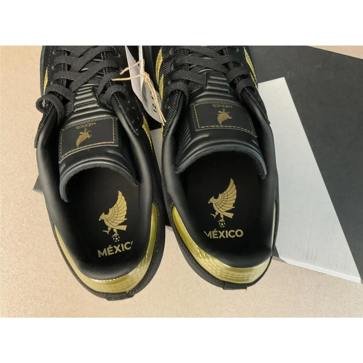 Adidas shoes - Adidas Samba FMF Mexico - Samba FMF Mexico - Black/Gold 10