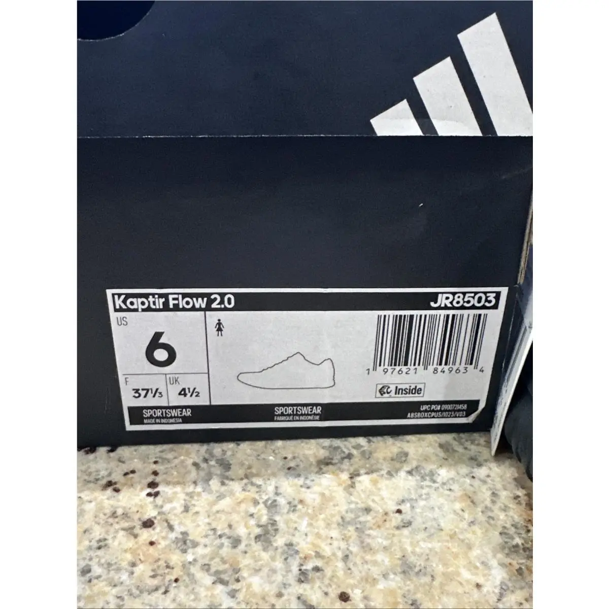 Adidas shoes - Kaptir Flow 2.0 - Kaptir Flow - JR8503 - Black 15