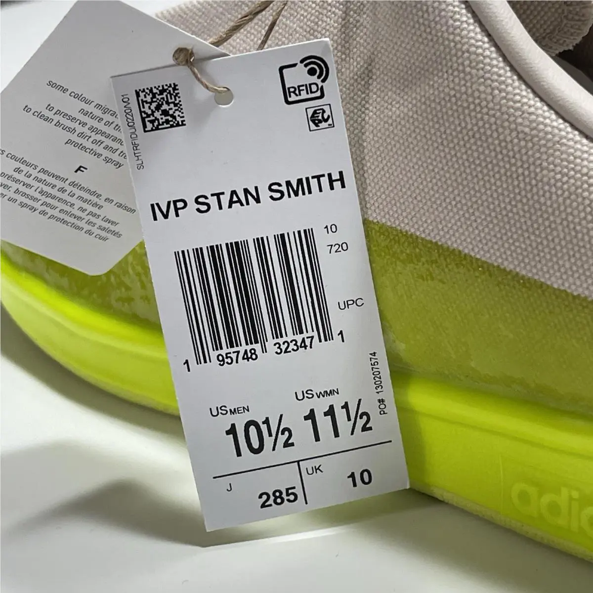 Adidas shoes - adidas Stan Smith - Stan Smith - HR0180 - Brown, Manufacturer: Bliss/Bliss/Solar Yellow 8