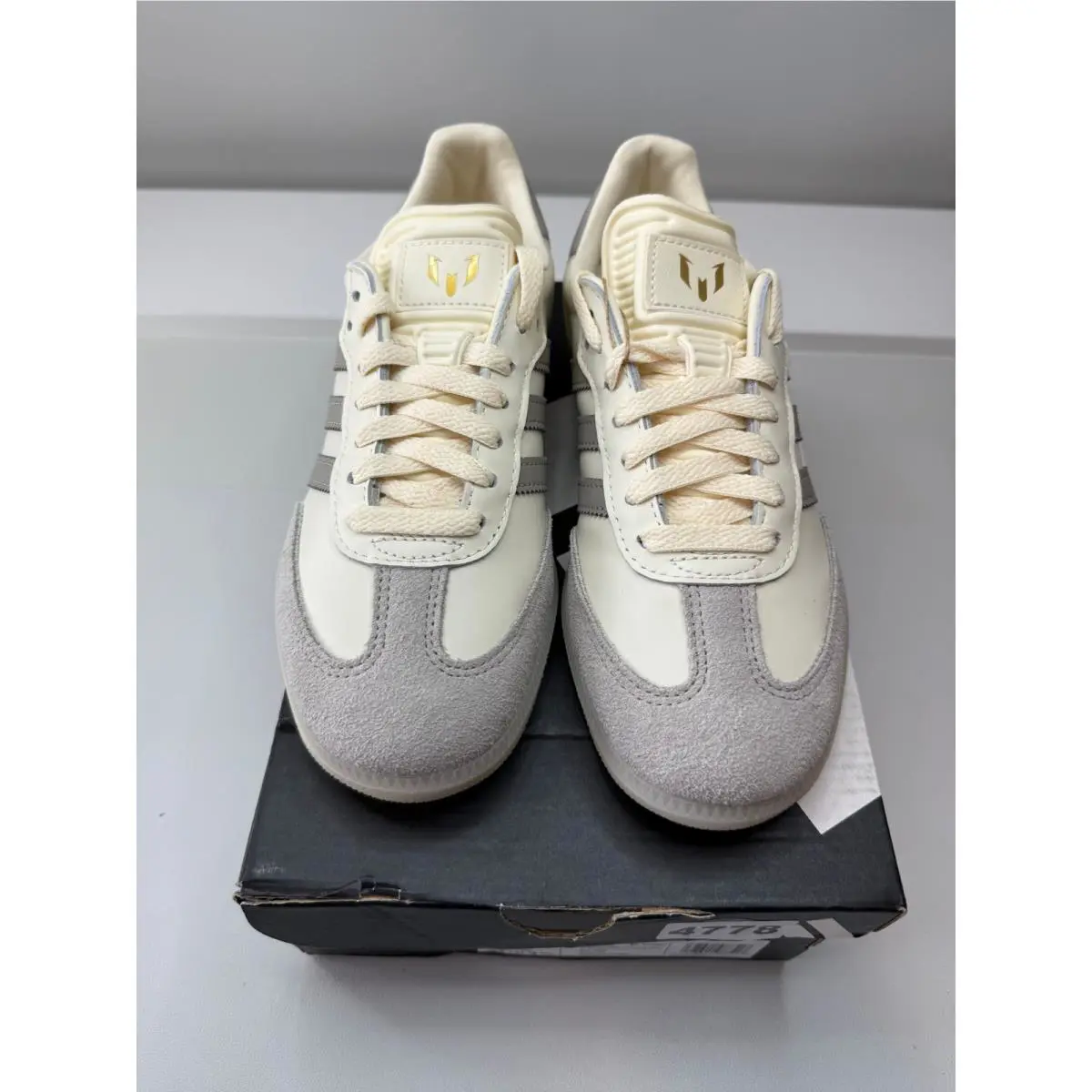 Adidas shoes - adidas Samba Messi JQ0266 - Samba Messi - White 7