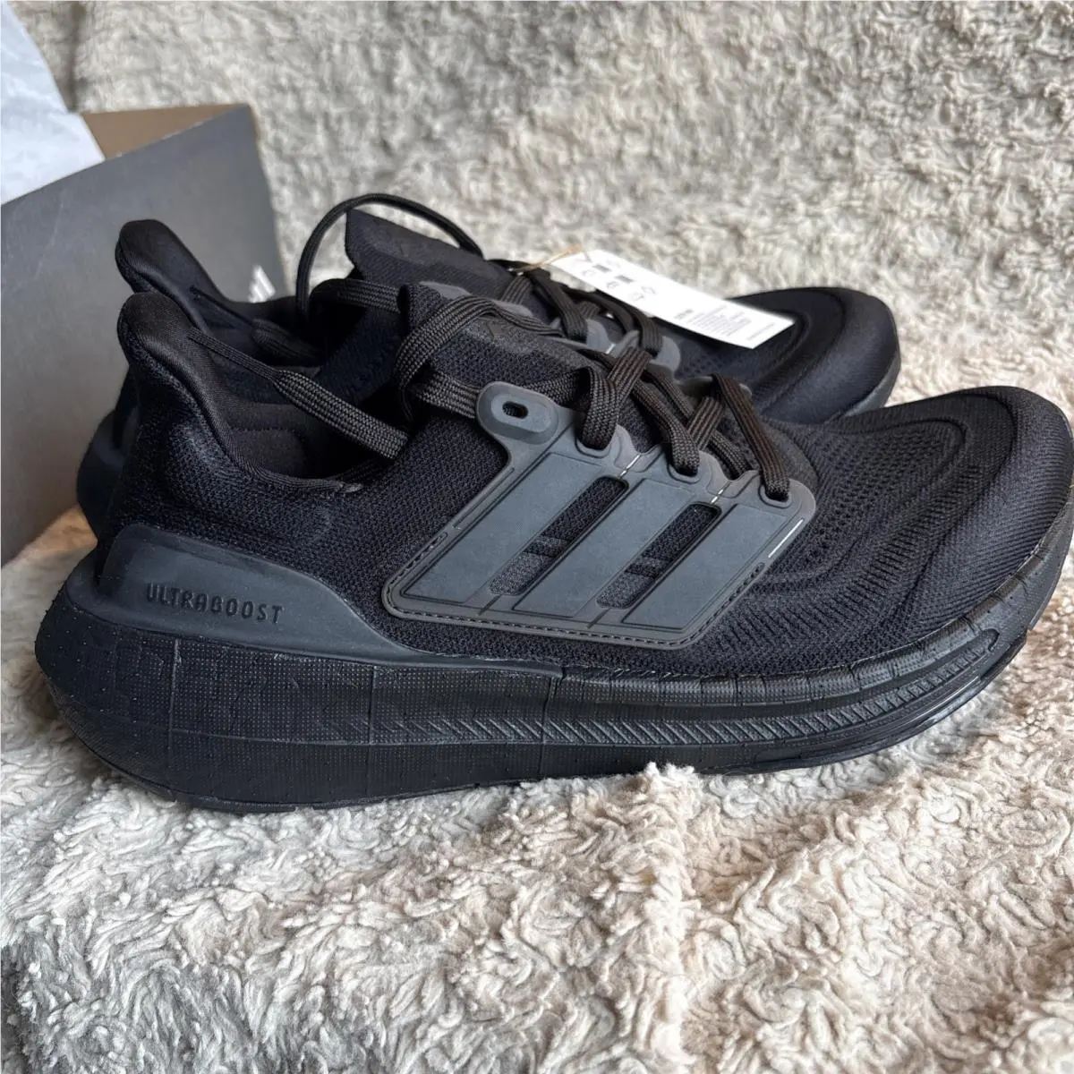Size 9 - Adidas Ultraboost Light Triple Black