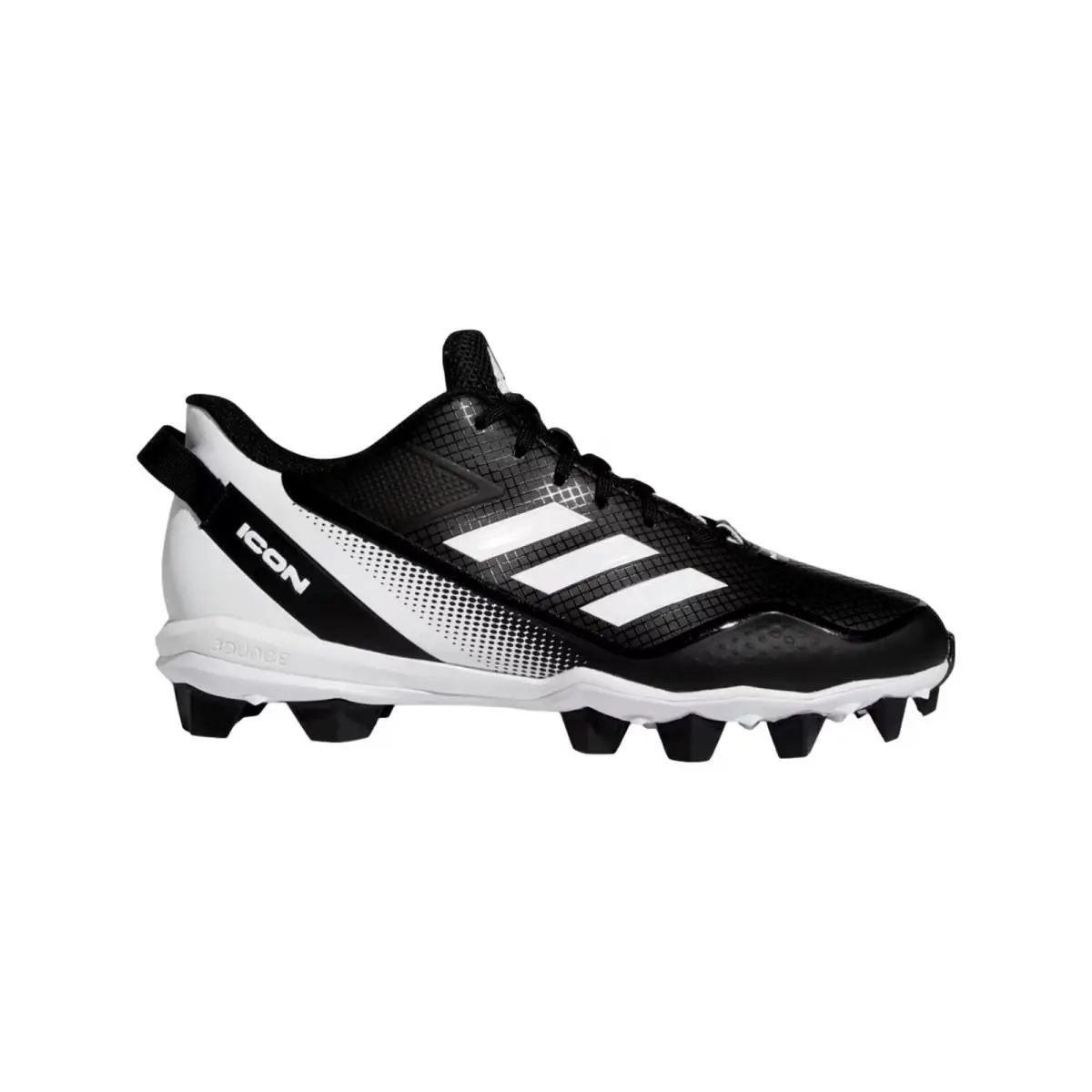 Adidas Icon 7 MD Black / White S23915 Men`s Size 9 Medium