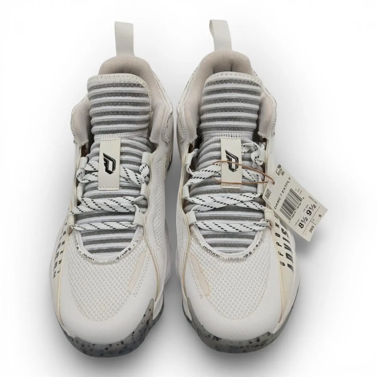 Adidas shoes - adidas Dame 7 - Dame - H68990 - White, Manufacturer: Cloud White/Core Black/Cloud White 1