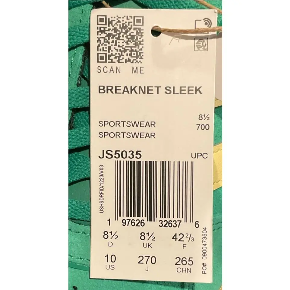 Adidas shoes - adidas Breaknet - Breaknet - JS5035 - Green (UPC: 0197626326376) 9
